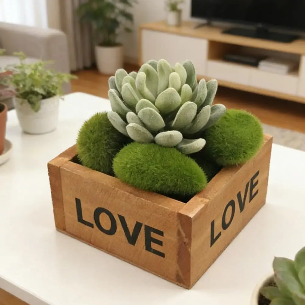 10pcs Simulated Moss Stones Foam Miniature Scenery DIY Ornament Artificial Decor Realistic Lightweight Bonsai Fairy Garden Tools