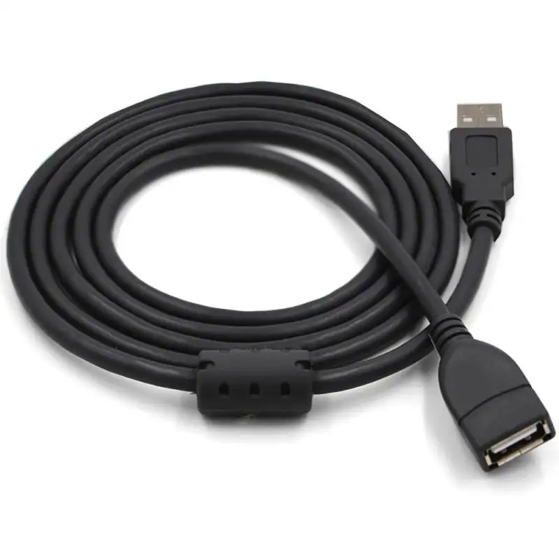 150cm USB Extension Cable Male to Female Plug-and-play High Full Low Speed Data Power Cables Connector Cord for Keyboard