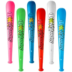 6Pcs/Set Inflatable Baseball Bat Inflatable Hammer Stick Balloon Toy Carnival Party Kids Birthday Gifts Pool Water Game Toy