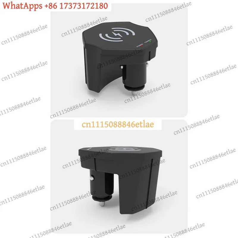 k3 15W Qi Wireless Charger for Audi A6 A7 S6 S7 C8 (2019-2023), Center Console Fast Charging Pad