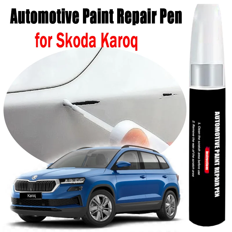 

Automotive Paint Repair Pen for Skoda Karoq Touch-Up Pen Paint Scratch Remover Car Paint Care Accessories