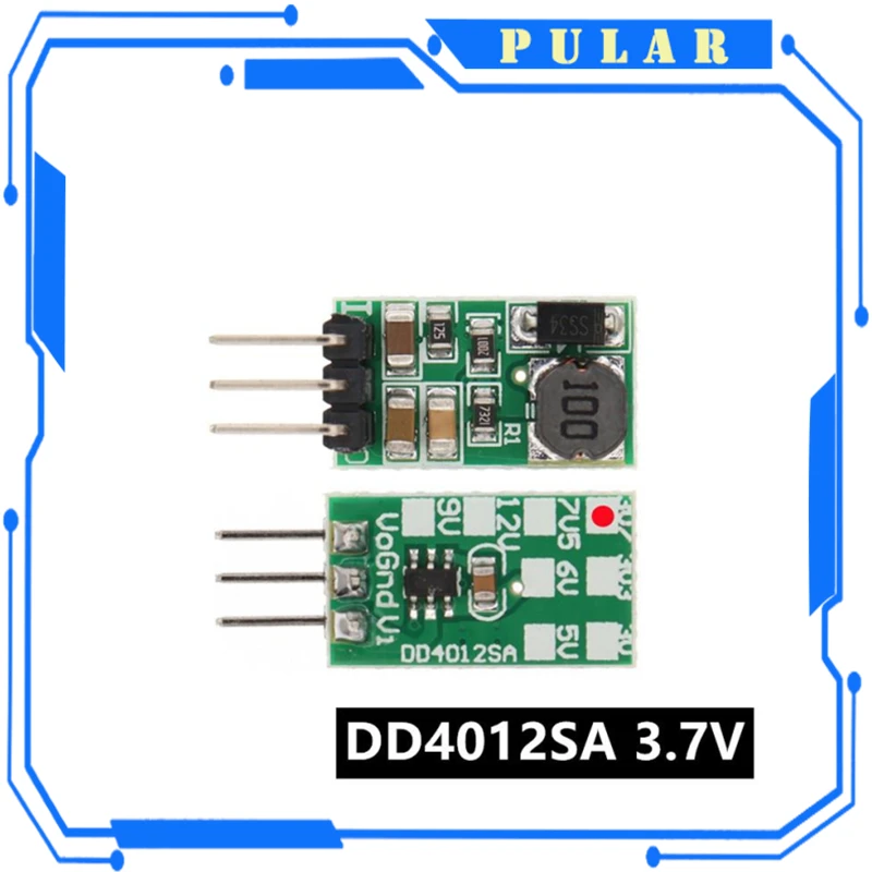 DD4012SA 1A DC 5-40V naar 3V 3.3V 3.7V 5V 6V 7.5V 9V 12V Regulator DC-DC Step-Down Buck Converter Module Board