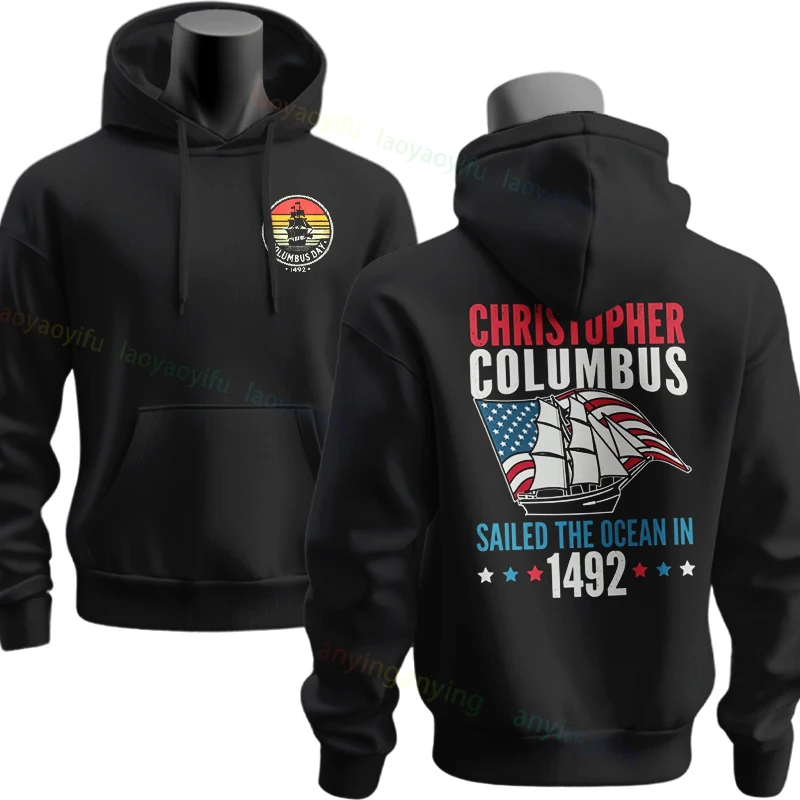 

Забавные толстовки с рисунком Sailed The Ocean в 14792 для мужчин и женщин, повседневный пуловер с длинными рукавами, идеально подходящий для осени и зимы