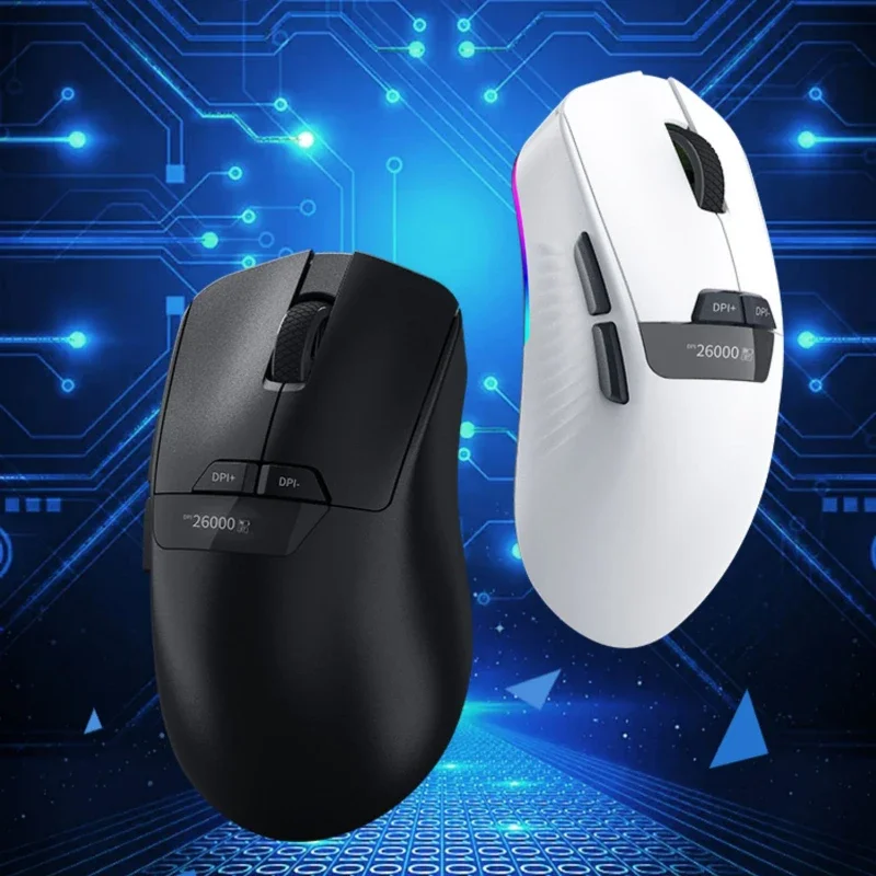 Cimetech Gm009 Mouse wireless 8k elettronico Paw3395 Mouse da gioco competitivo Leggero personalizzato Macro Tre modalità Mouse Pc regalo