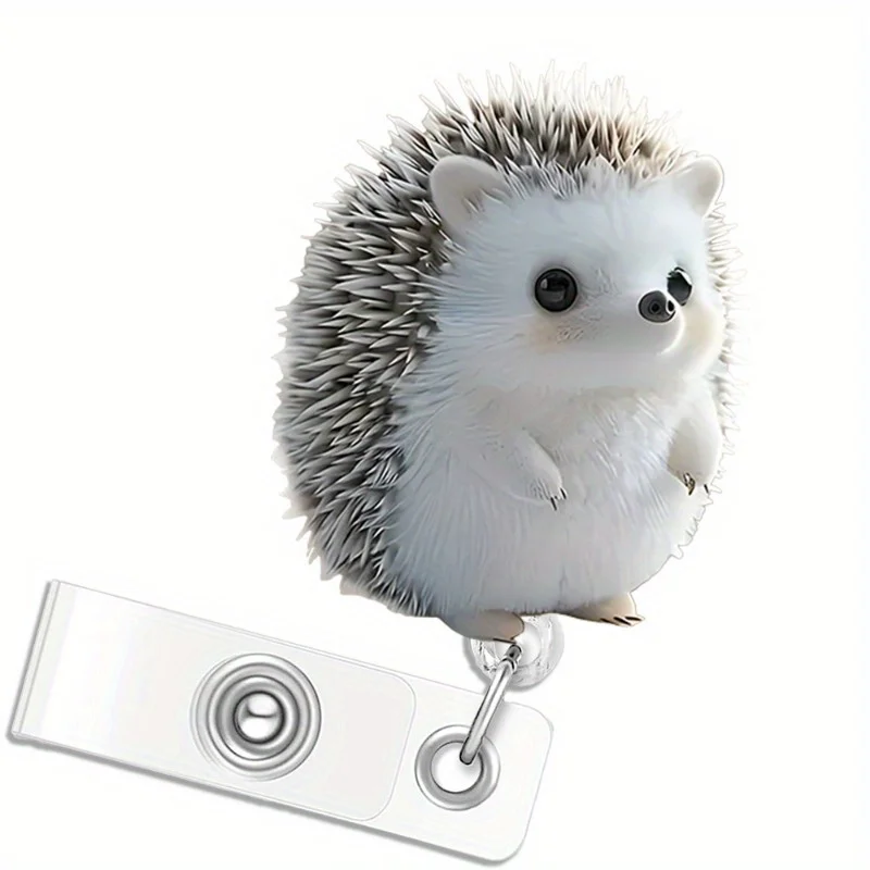 حامل شارة القنفذ القابل للسحب للممرضات والأطباء والطلاب وعامل المكاتب.