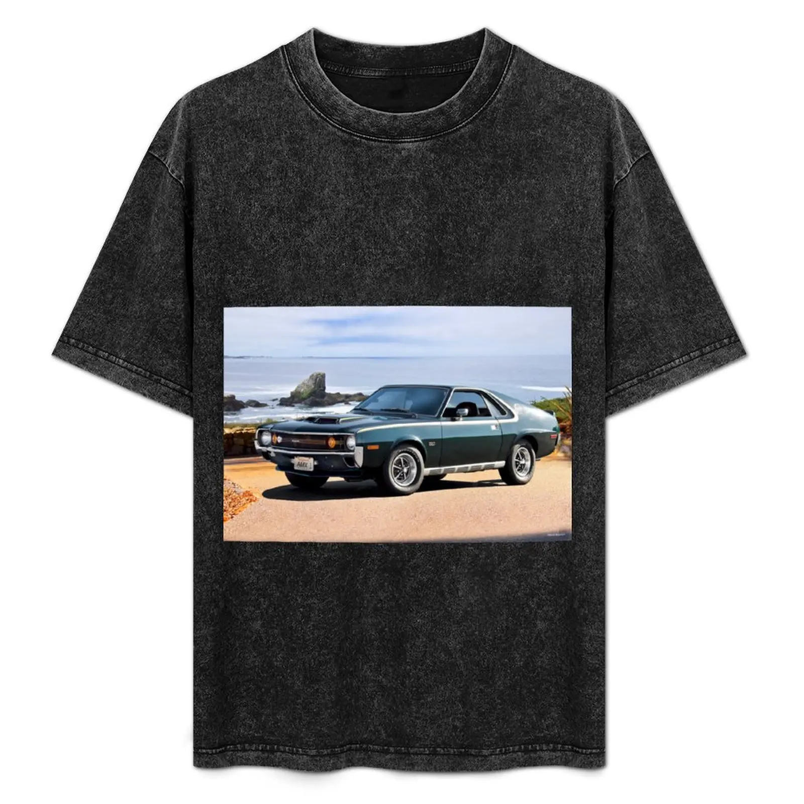 

1970 AMC AMX 390 T-Shirt Large Size Casual Tee Shirt