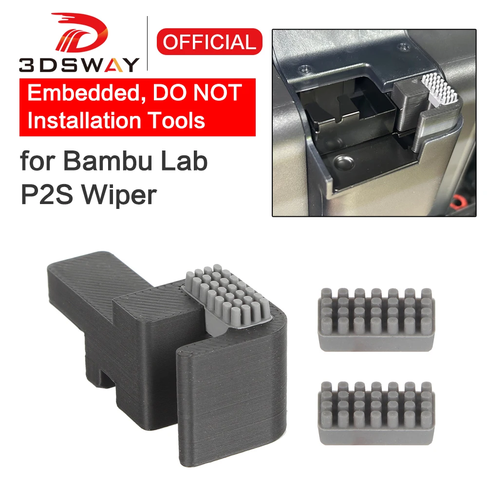 �y�Z�[�����zBambulab P2S �V���[�Y�p�m�Y���V���R�����C�p�[�m�Y���u���V�z�b�g�x�b�h���ڃX�N���o�[ Bambu lab �N���[�j���O�c�[�� 3D �v�����^�[�p