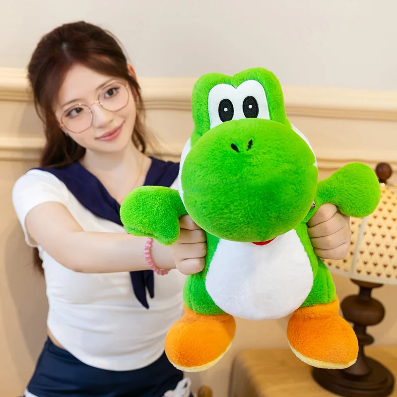 Boneka Dinosaurus Yoshi Hijau - Decorative Throw Pillow ulasan dan harga