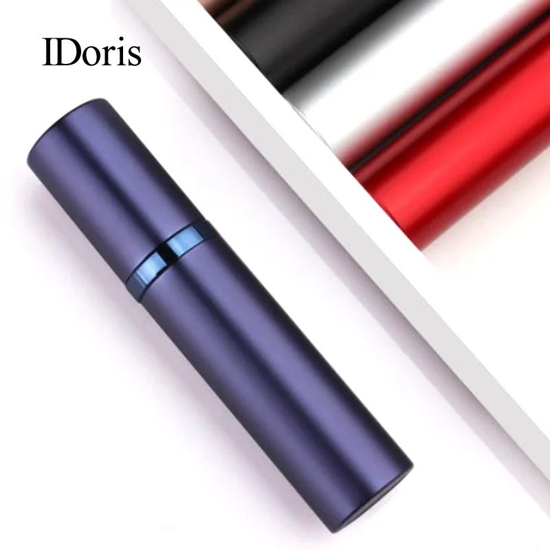 IDoris Hot Sale Mini Fashion Perfume Sub-Bottle Portable Travel Perfume Bottle Spray Empty Bottle 5ml 2Pcs Purple And Pink