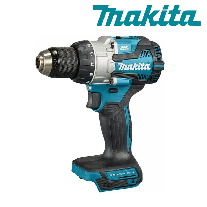 MAKITA DHP489Z Cordless Impact Drill Hammer Drill 18V LXT Brushless Motor Power Tools DHP489 For Makita