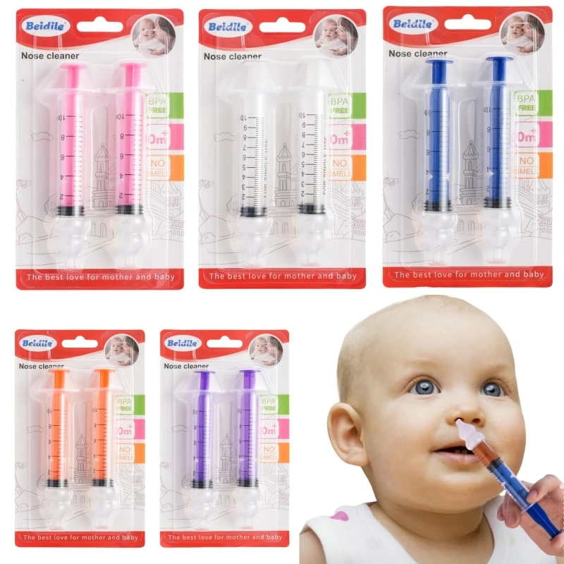 

New Arrival Baby Nasal Aspirator Silicone Nasal Washer Suction Device for Children & Infants Baby Nasal Irrigation Nose Cleaner