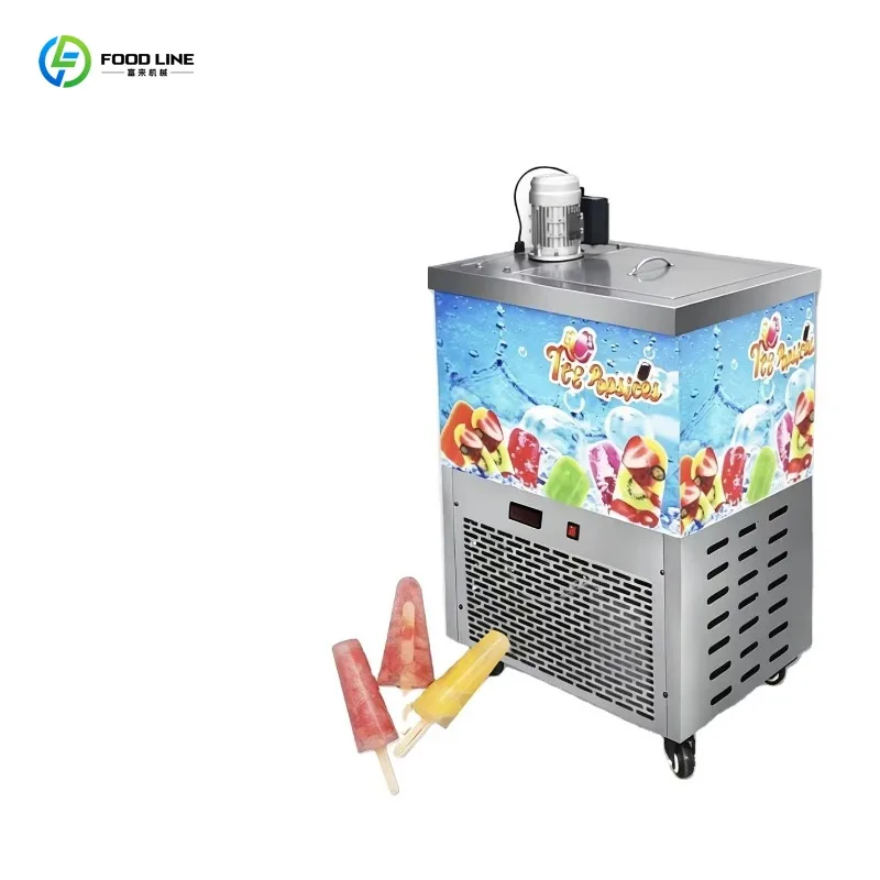 Customized Premium Stainless Steel Commercial Popsicle Machine Fully Automatic For Milk Tea Stores