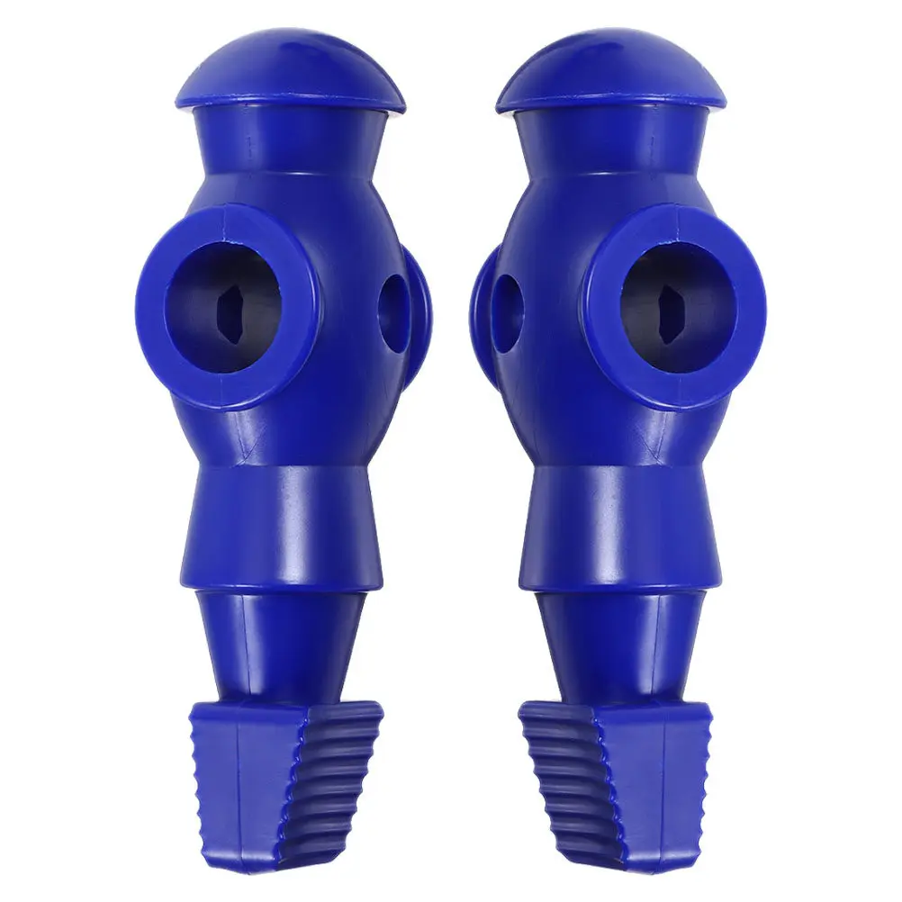 

2Pcs Table Football Player Replacement Set Foosball Men Blue for Enhanced Durability Easy Assembly Soccer Game Performance
