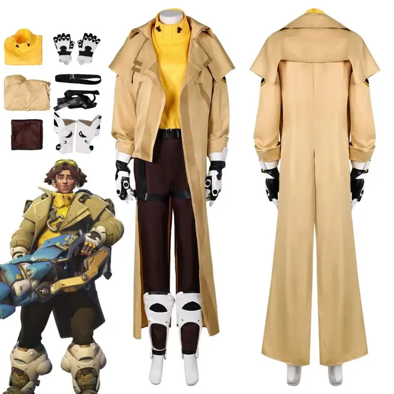 

Venture OW Cosplay Fantasia Costume Disguise for Adult Women Jacket Shirt Pants Roleplay Outfit Halloween Carnival Party Clothes