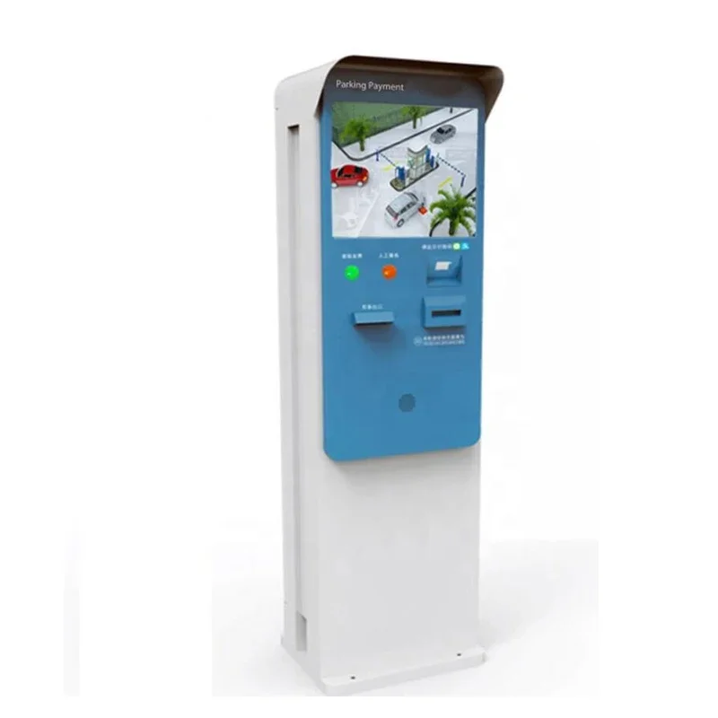 

Customized Multi-functional Automatic Ticket and Card Dispenser Self Service Equipment Outdoor Parking Payment Kiosks