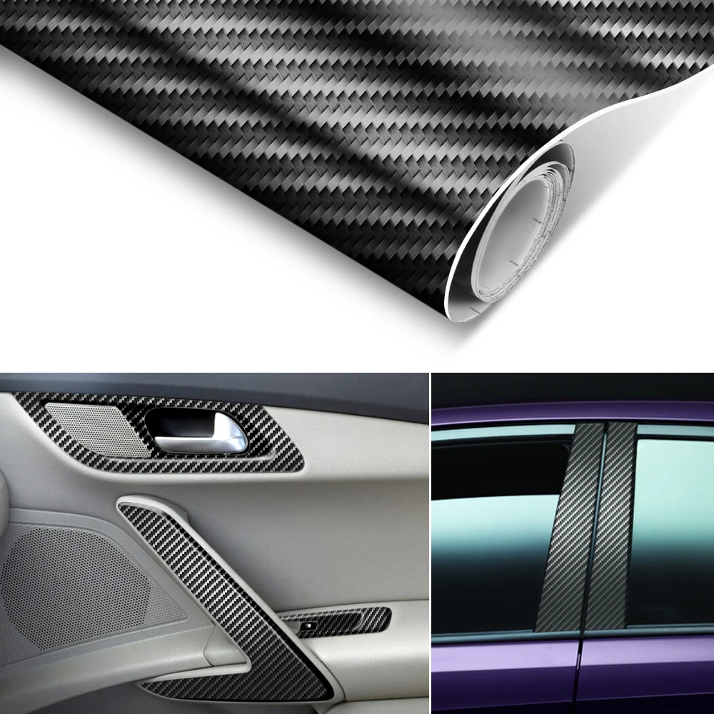 Carbon Fiber Vinyl Film Car Stickers for MG ZS MGZS Hecto 350 MG6 GT MGGT GS MGGS JAC Refine S3 S2 S5