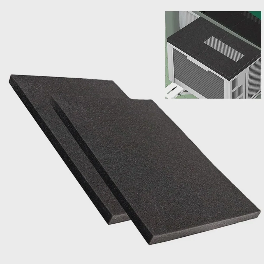Outdoor AC Rain Cover with Magnetic Securing Mechanism to Prevent for shift During Storms and Reduce Noise Transmission