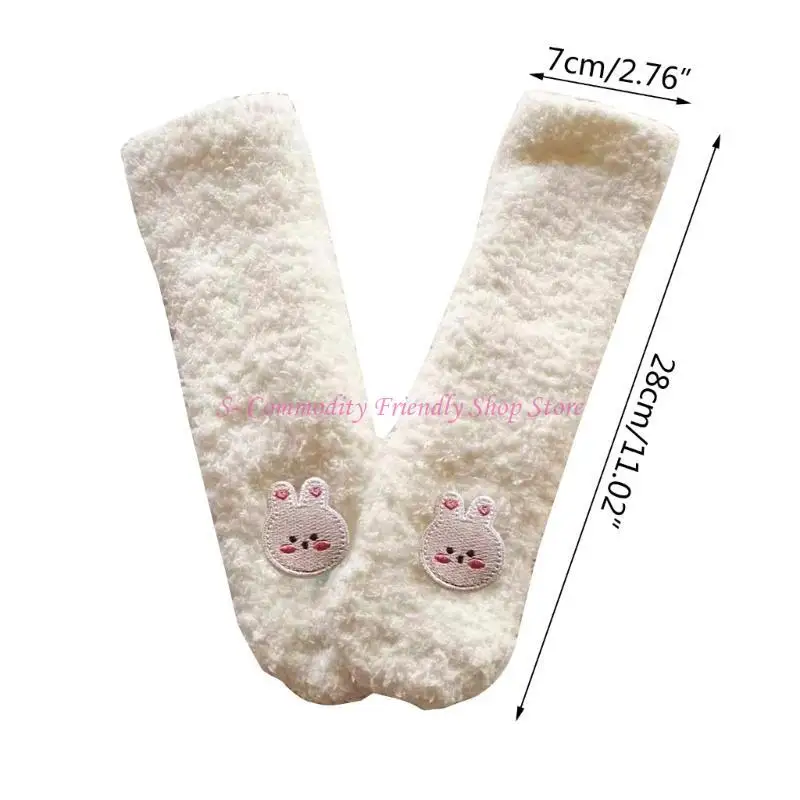 85AE AntiSlip Warm Floor Socks Baby Girl Boys Unisex Floor Socks Cartoon Warm Socks