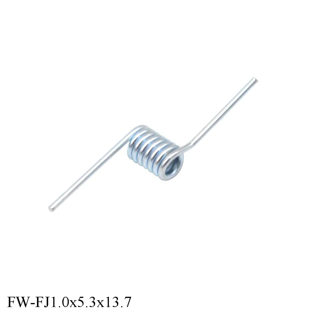 4PCS Large Hair Jaw Clips Special Accessories Wire Diameter 1.0mm Galvanized Steel Torsion Spring