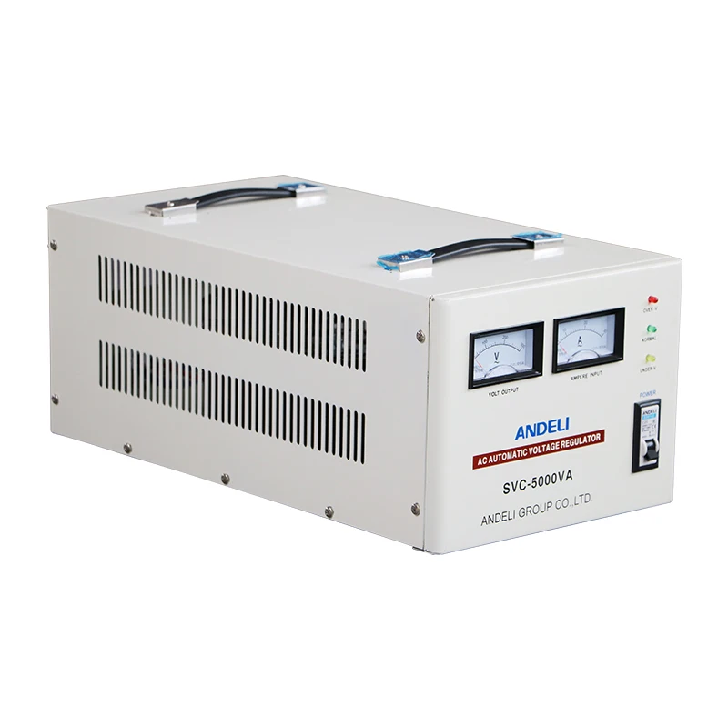 ANDELI SVC-5000VA Single Phase Voltage Stabilizer 5KW Fully Automatic Voltage Regulator