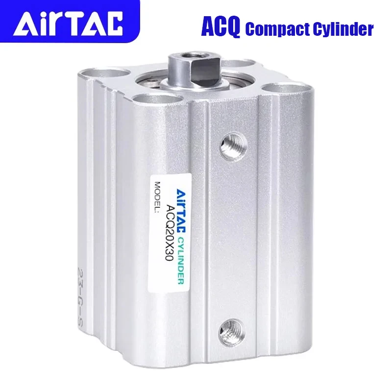 ACQ12 16 20 25 Stroke 5 10 15 20 25 30 35 40 45 50 60 70 80 90 100mm  Double Acting AIRTAC Original Pneumatic Compact Cylinder
