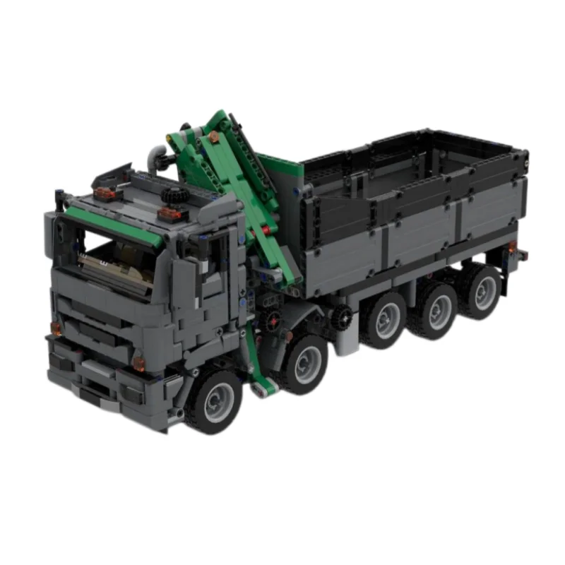 

Конструктор MOC Classic Engineering Series: Грузовой кран-манипулятор, набор для самостоятельной сборки, модель из кирпичиков, подарок для мальчика