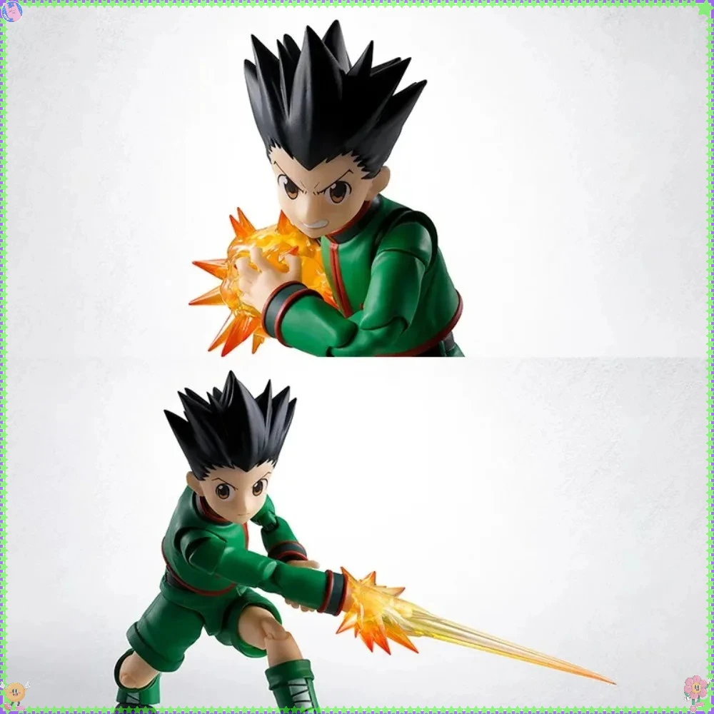

Оригинальная коробка Bandai SHF Hunter X Hunter GON SUPER ACTION Фигурка Готовая модель Комплект аниме серии