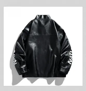 10 best sales جاكيتات جلدية رجالية - №9
