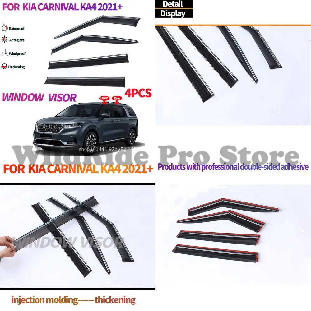 

1 set For Kia Carnival KA4 2021+ Window Visor
