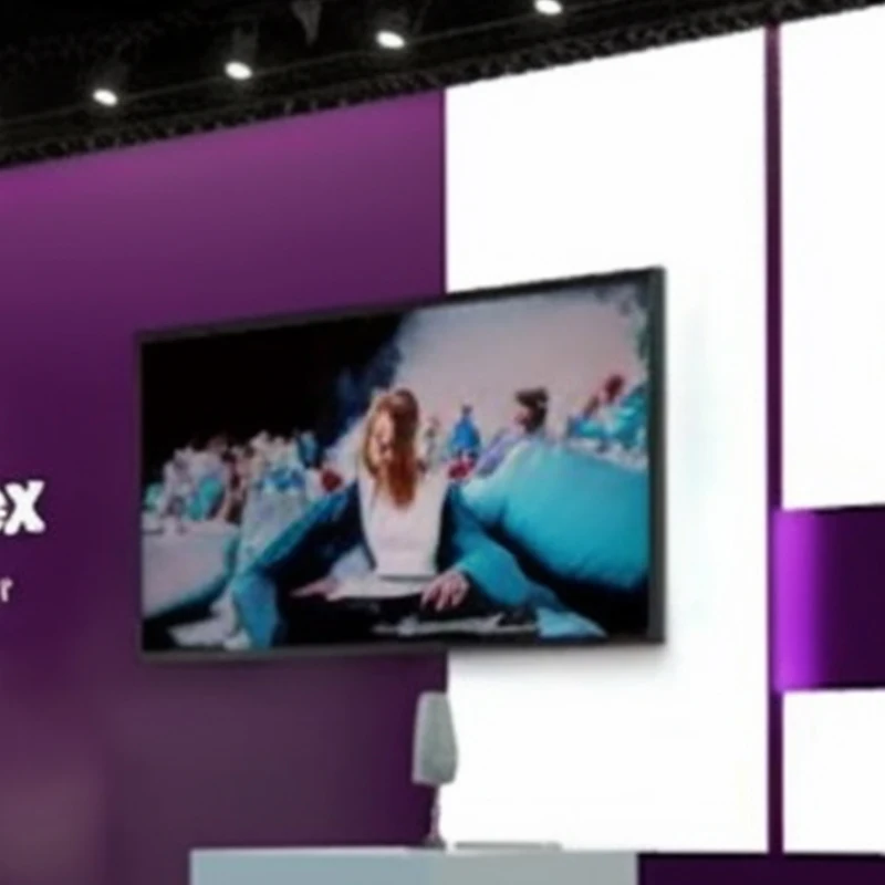 Sistema di visualizzazione per esposizioni commerciali Profilo in alluminio stampato Display per banner per cabina espositiva illuminata in tessuto