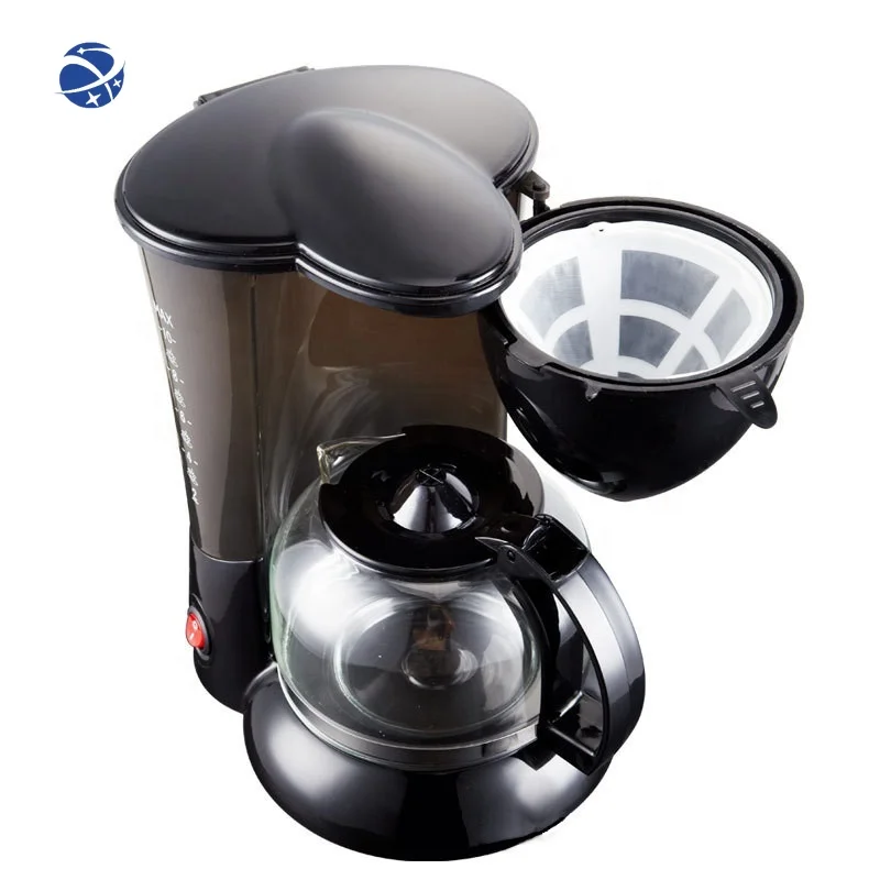 

YUNYI Food Grade Coffee Machine 1L Mini Electronic Hotel Home Office Tabletop Use Coffee Maker