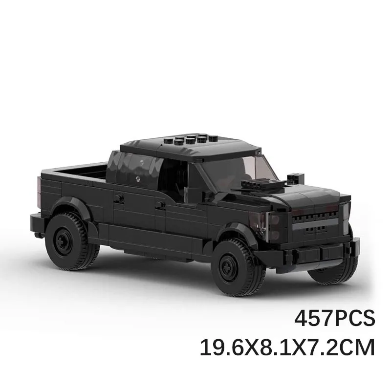 Ford F-150 Raptor car building blocks compatible with LEGOS8 grid car build Puzzle toy car Holiday or birthday gift boys and gir