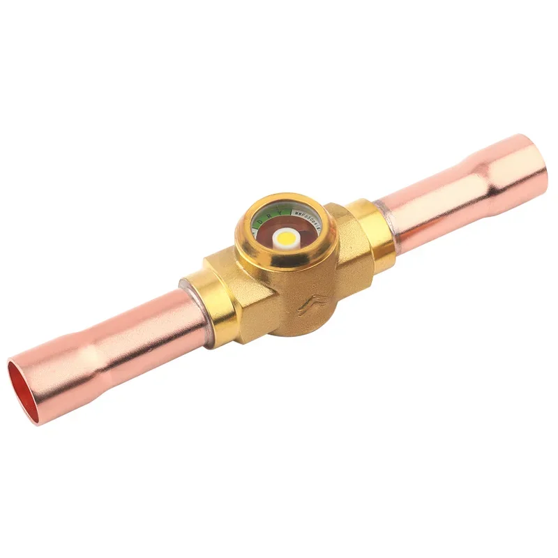 SG type central air conditioner refrigerant viewing mirror refrigerant viewing window cold storage unit welding