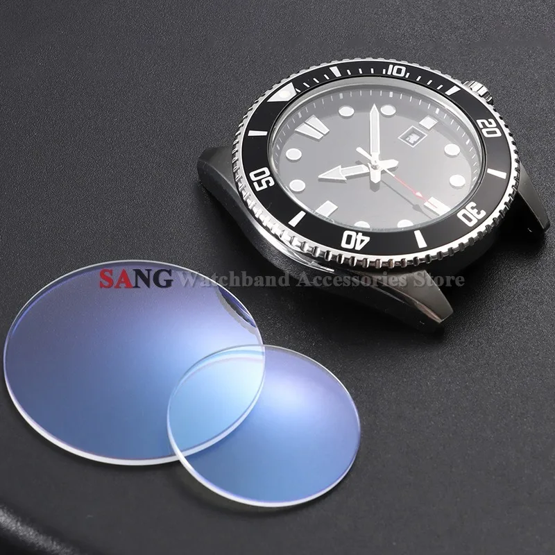 1PCS Transparent Sapphire Crystal for Watchmaker Watch Glass Convex Double Dome AR 1.0mm 1.5mm 2.0mm Thick Diameters 28mm-38.5mm
