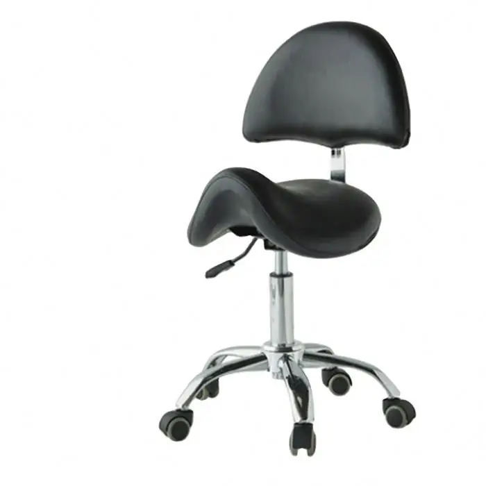 High Quality Multi Function Dental Medical Ergonomic Saddle Seat Stool for Dentist Chair