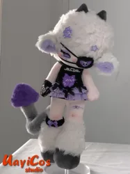 Purple Lavender Demon Princess Y2K Stuffed 30CM Long legs Cartoon Plushie Plush Cotton Doll Anime Figure Toy For Kids Gifts
