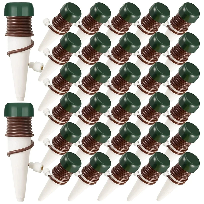 10pcs Self-Watering Stakes Automatic Plant Drip Irrigation House Plant Watering Devices for Potted Plant for Indoor Outdoor