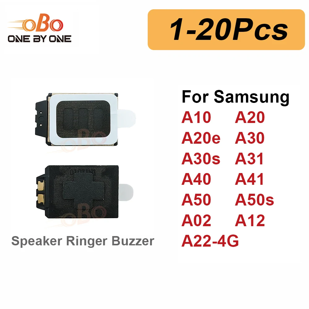 1-20Pcs Loud Speaker Ringer Buzzer For Samsung Galaxy A10 A20 A30s A40 A50s A31 A41 A02 A12 A225 Bottom Loudspeaker Repair