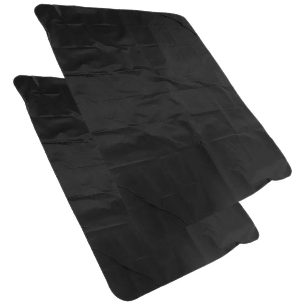 

2Pcs Waterproof Pet Mat Heavy Duty Car Seat Cover Rear Interior Protector Durable Oxford Cloth Seat Covers Car Accessories