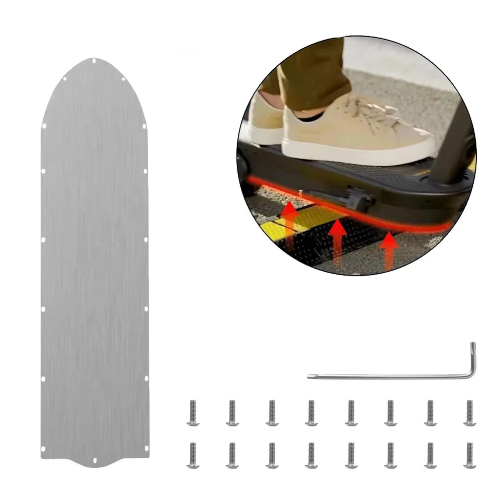 

Для Segway Ninebot Max G2 G65 электрический скутер из нержавеющей стали, нижняя крышка аккумулятора, защитная крышка корпуса, запасные части