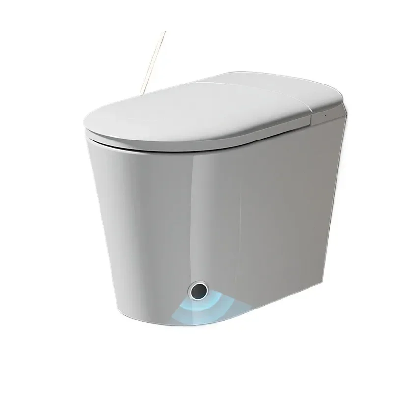 Bathroom smart toilet foam shield small apartment