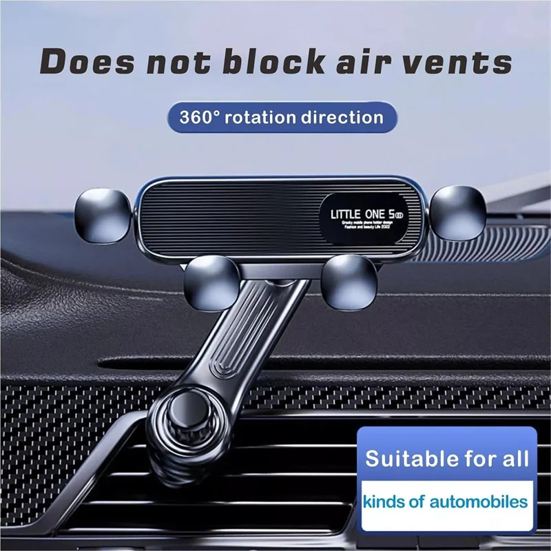 1pc Universal Mobile Phone Holder In Car Support For 4.7-7inch Telephone Car Stand Car Phone Holder 360 Rotate Air Vent