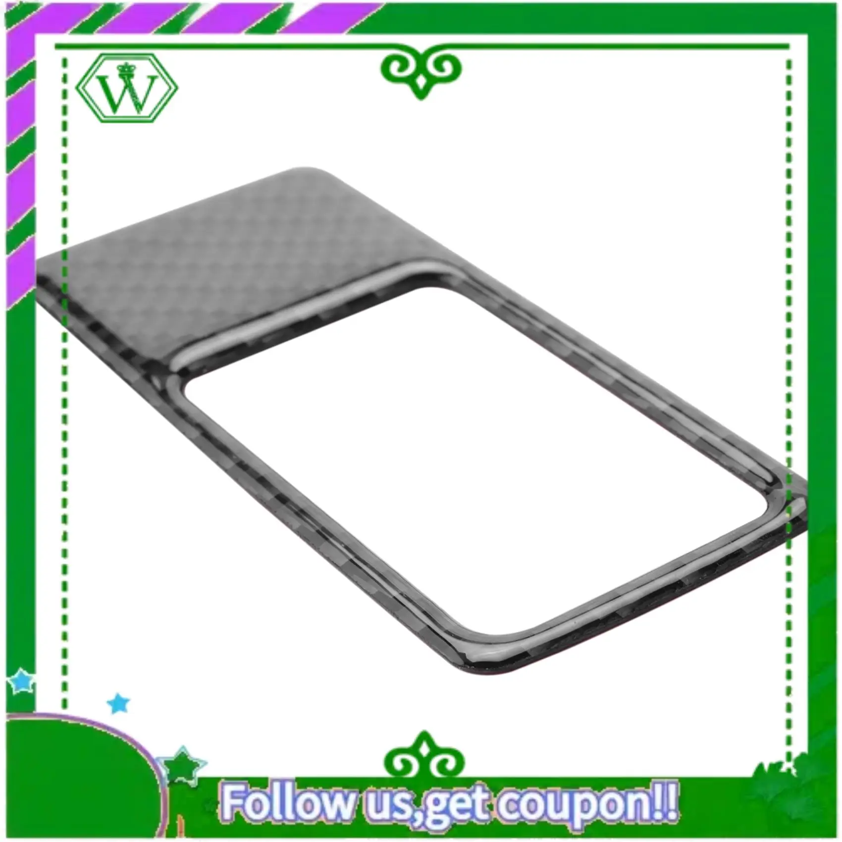 AC34-Head Light Switch Frame Sticker For Mazda MX5 Miata Roadster 2016+ MX5 ND Carbon Fiber Dashboard Button Interior