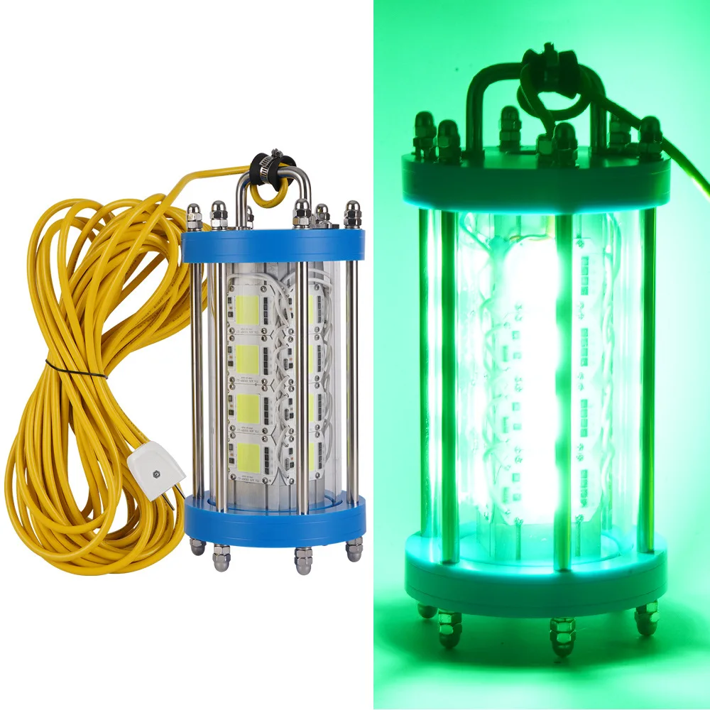 

High power squid light fishing light underwater LED lure light fish collecting light waterproof fishing light