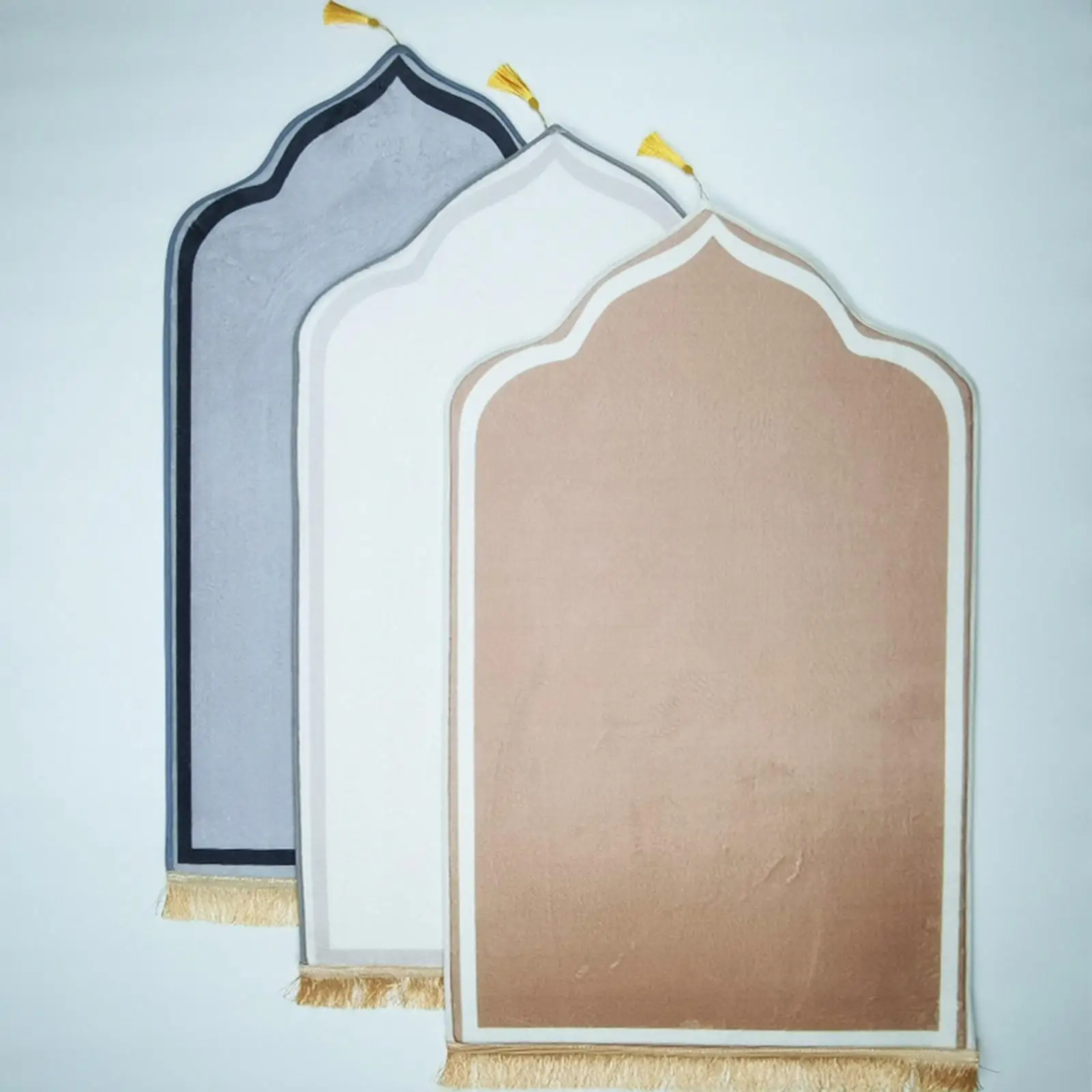 Prayer Mat Area Rug with Tassel Praying Rug for Father Day Living Room