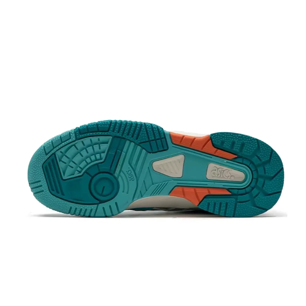 ASICS Gel-Spotlyte Low-Top Basketball Shoes – Casual, Stylish, Cushioned, Durable & Lightweight, Blue/Silver/Orange 1203A240-301