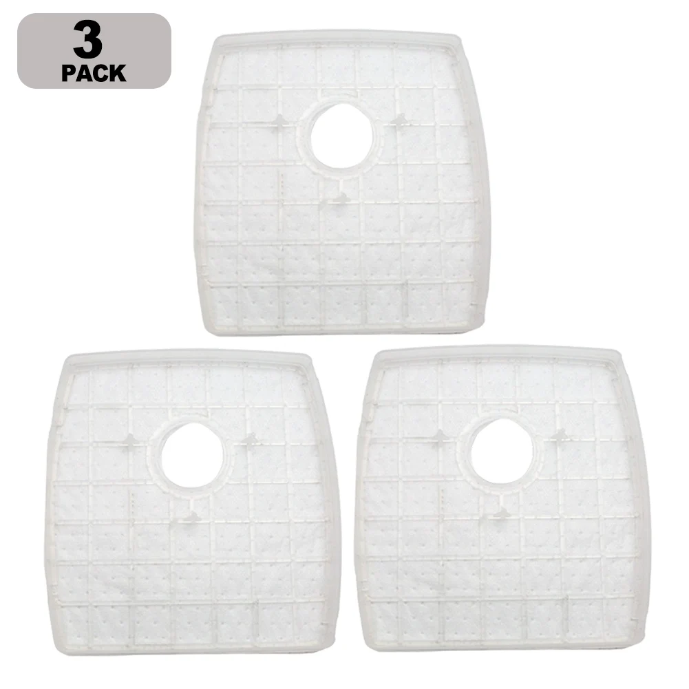 Conjunto de 3 filtros de vácuo laváveis de substituição para SilverCrest M690 e WAP W310 para manter o ar interno mais limpo