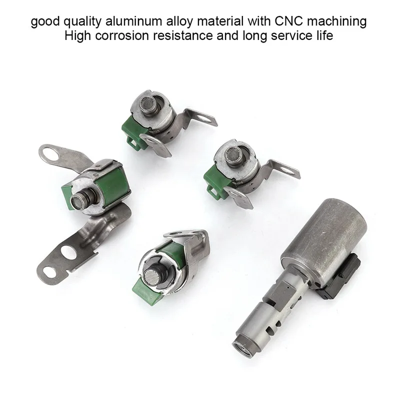 

AW80-40LE U440E U441E Transmission Solenoid Valve 5-piece Set for Ford Fiesta Chevrolet