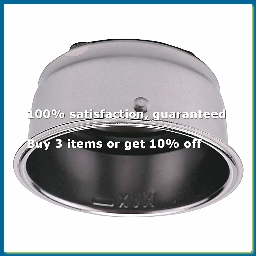 Stainless Steel Coffee Filter Basket Double Cup Detachable Coffee Machine Accessories for Home