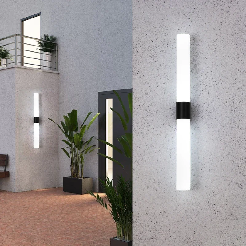 Nordic Wall Sconce Lamp Outdoor Interior Lighting Home Bedroom Living Room Decor Led Lights Fixture Glass Modern Corridor Hotel